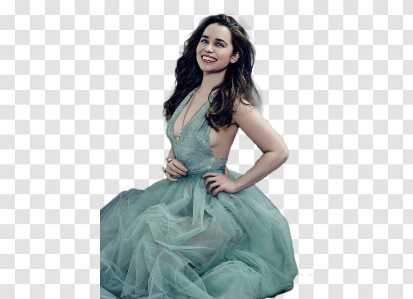 Emilia Clarke Daenerys Targaryen Game Of Thrones The Hollywood Reporter - Cartoon Transparent PNG