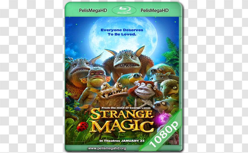 Animated Film Subtitle Strange Magic High-definition Video - Alan Cumming - Evan Peters Transparent PNG