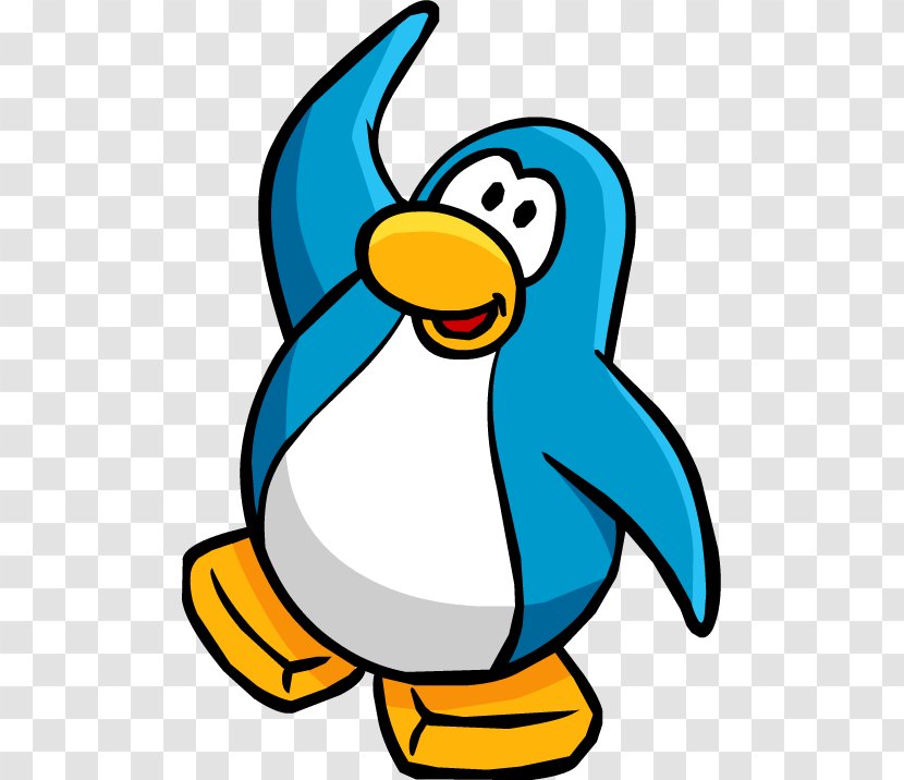 Club Penguin Little Bird Blue - Artwork Transparent PNG
