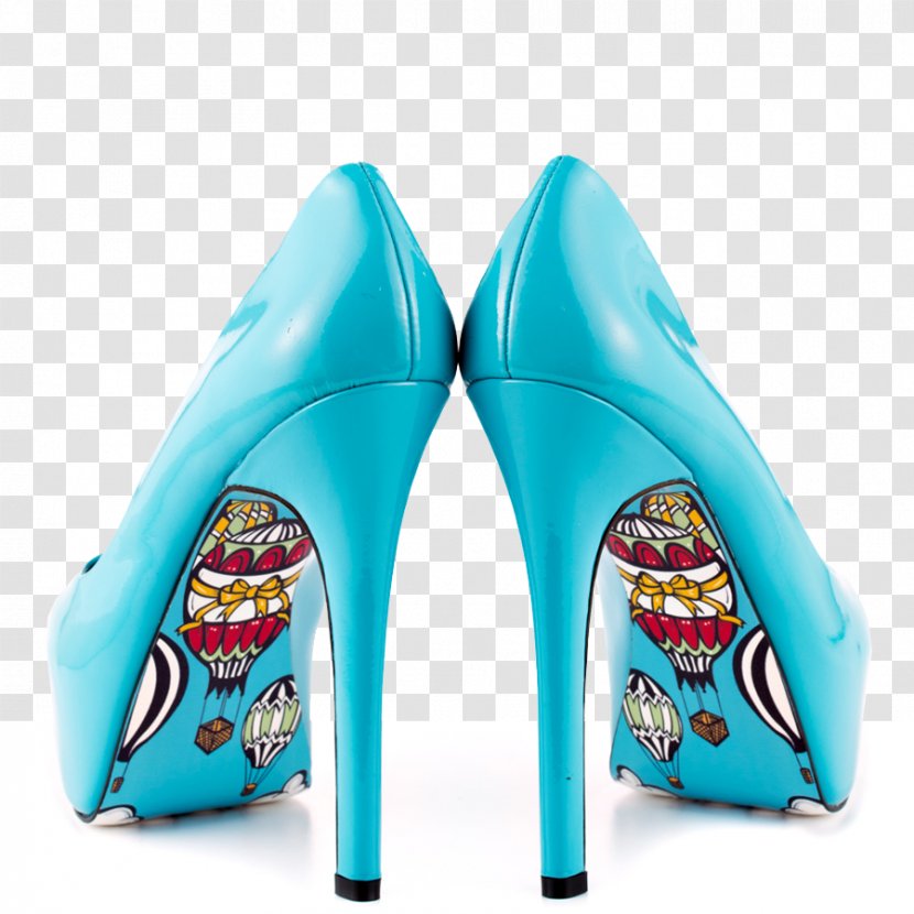 High-heeled Shoe Stiletto Heel Court Absatz - Aqua - Sydney Taylor Transparent PNG