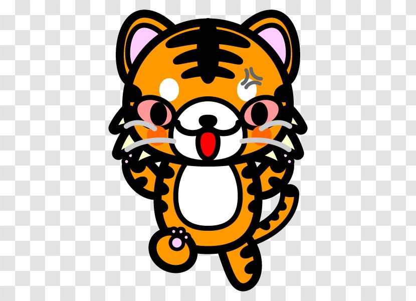 Tiger Cat Whiskers Clip Art - Snout Transparent PNG