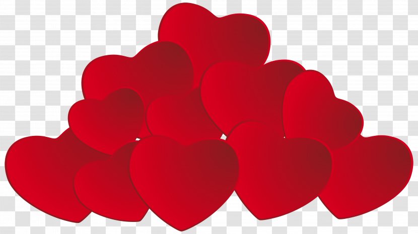Heart Emoticon Clip Art - Petal Transparent PNG