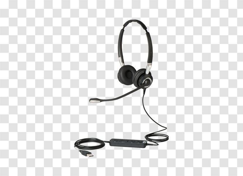 Headset 2499-829-105 Jabra Biz 2400 II Duo USB Noise-cancelling Headphones - Ii - X 600 Transparent PNG