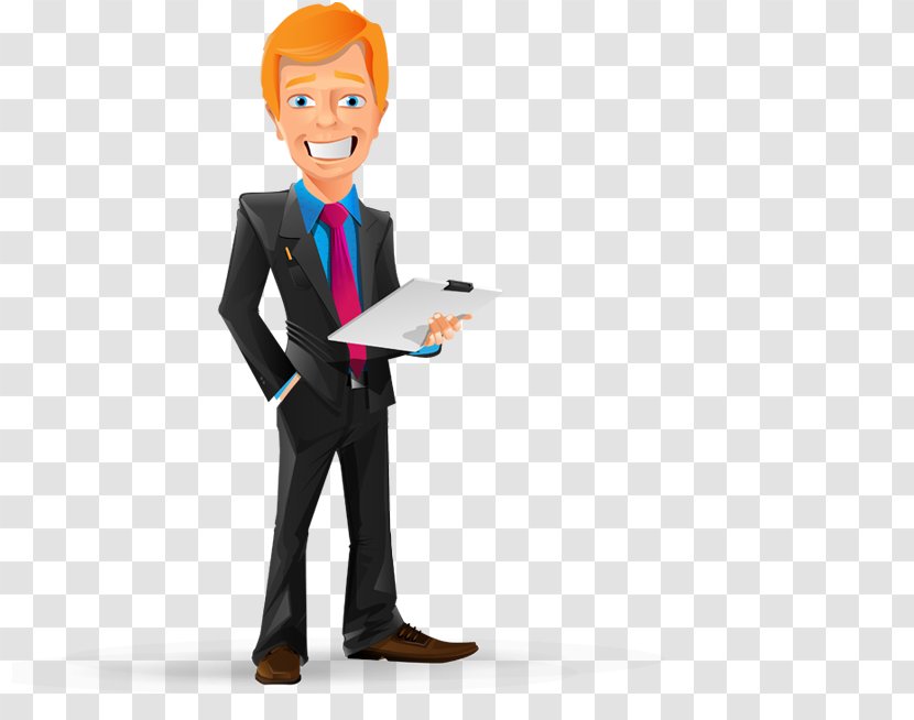 Businessperson Vector Graphics Image Cartoon Clip Art - Character - Design Transparent PNG