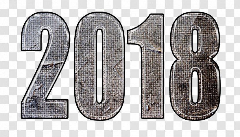 Desktop Wallpaper New Year - Material - 2018 Transparent PNG