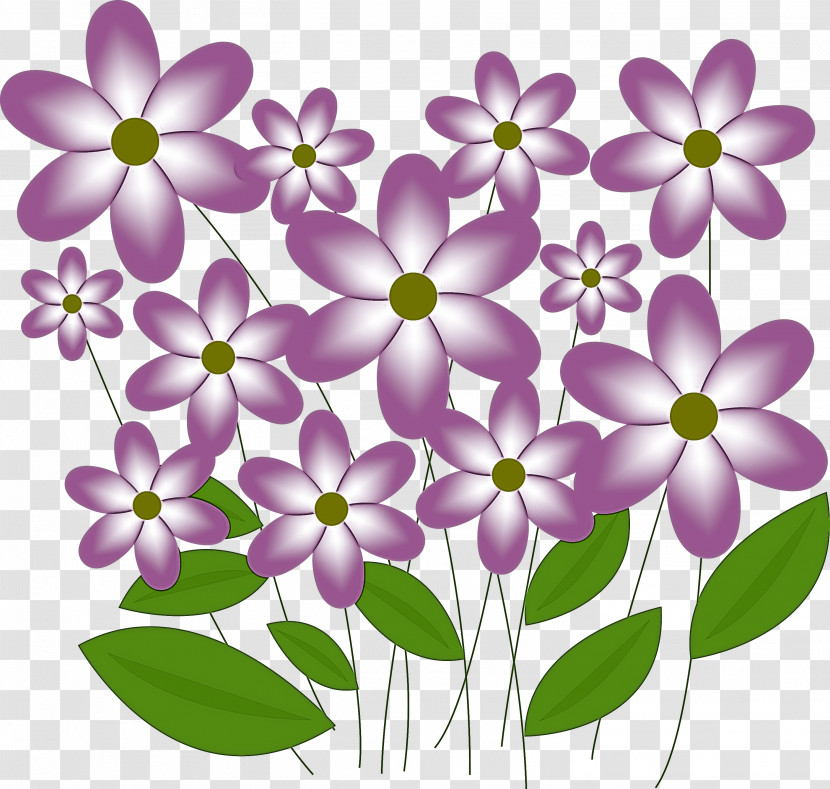 Petal Flower Pink Violet Lilac Transparent PNG