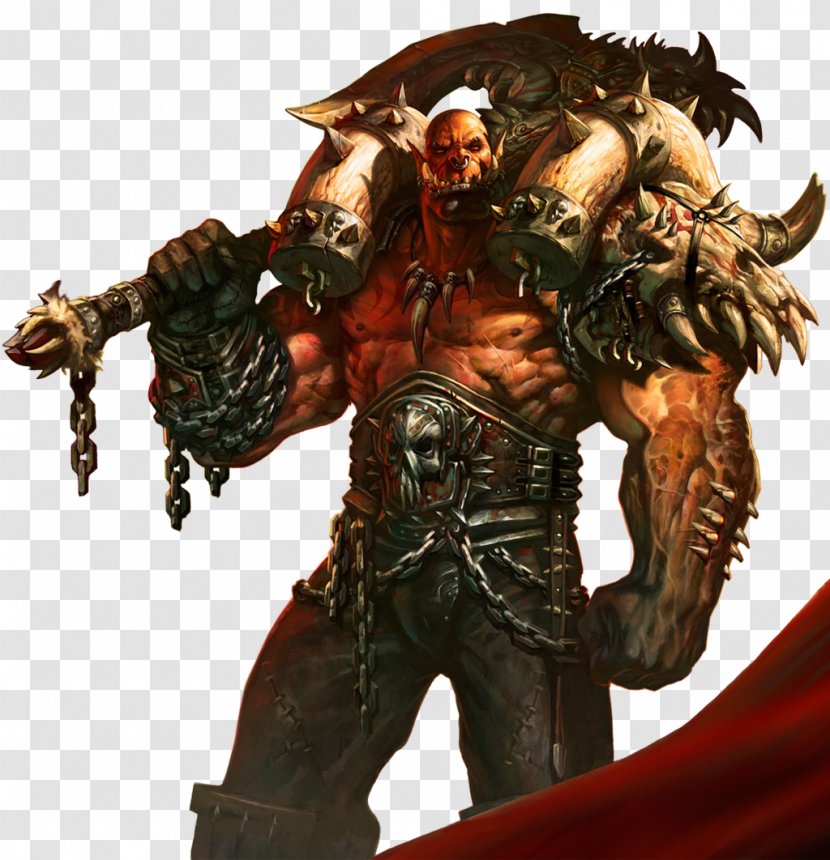 Grom Hellscream Hearthstone World Of Warcraft: Cataclysm Garrosh Warcraft III: Reign Chaos - Orda Transparent PNG