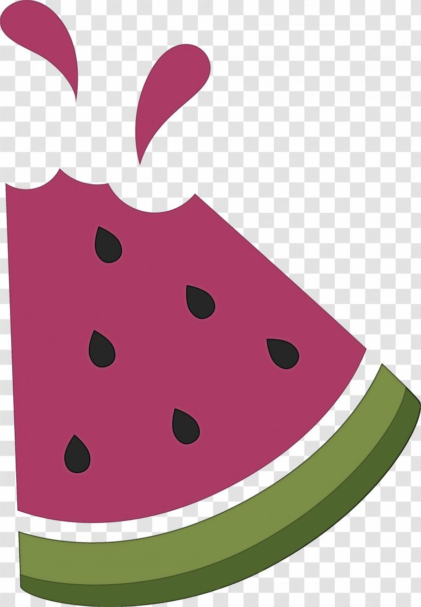 Watermelon Summer Fruit Transparent PNG