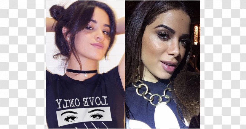 Camila Cabello Anitta Fifth Harmony Work From Home Long Hair - Frame - Camilla Transparent PNG