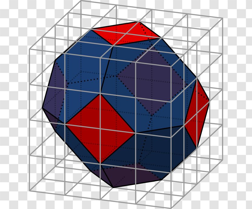 Truncated Octahedron Tetrahedron Polyhedron Honeycomb - Blue Transparent PNG