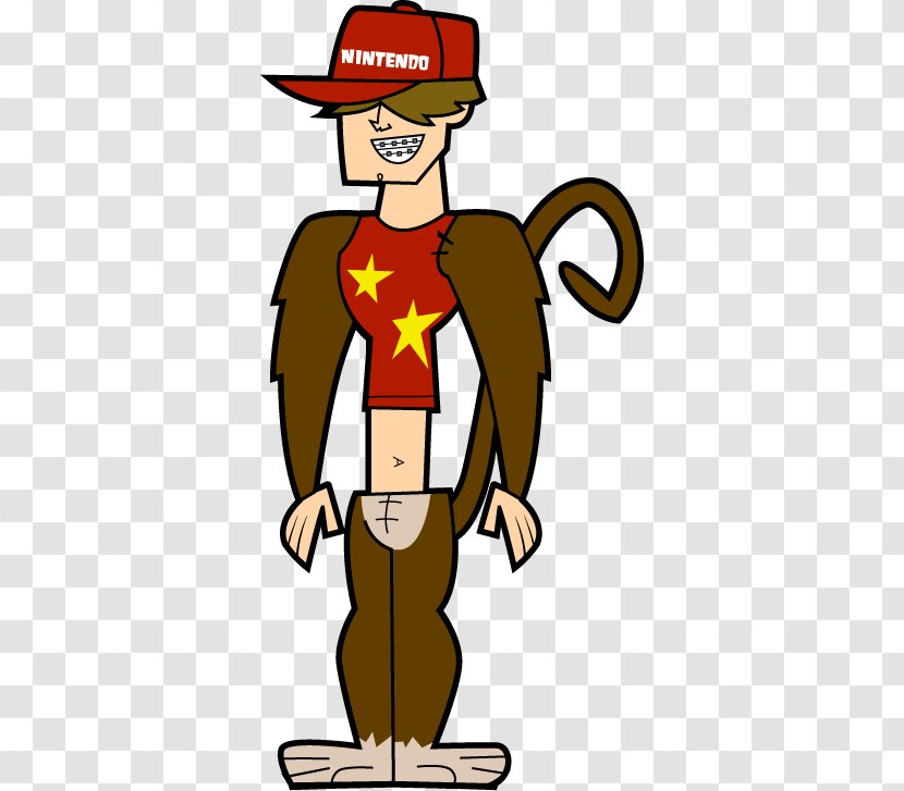 Clip Art Headgear Cartoon Male - Fictional Character - Diddy Kong Transparent PNG