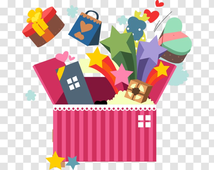 Gift Image Birthday Illustration - Shopping Transparent PNG