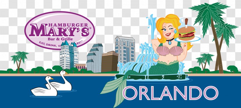 Hamburger Mary's Downtown Orlando Image - Frame - Flower Transparent PNG