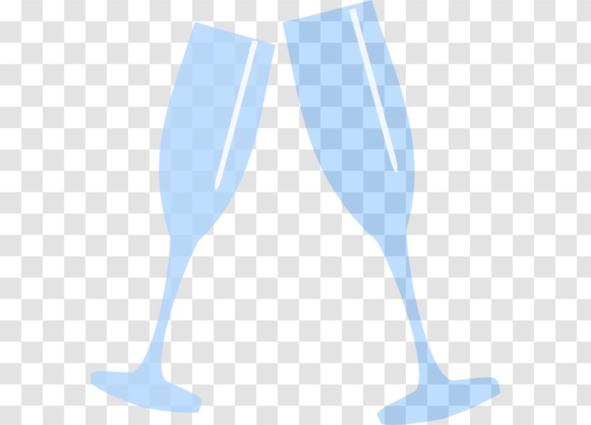 Champagne Glass Wine - Vector Transparent PNG