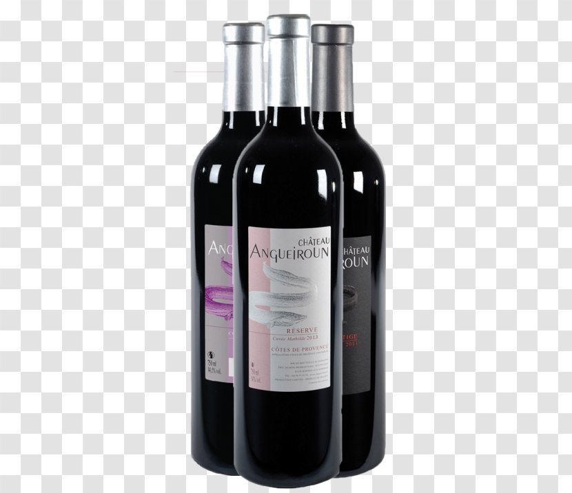 Red Wine Liqueur Provence Bottle - Cabernet Sauvignon Transparent PNG