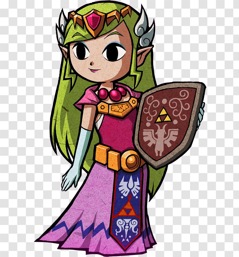 The Legend Of Zelda: Minish Cap Ocarina Time Zelda II: Adventure Link Twilight Princess HD - Watercolor Transparent PNG