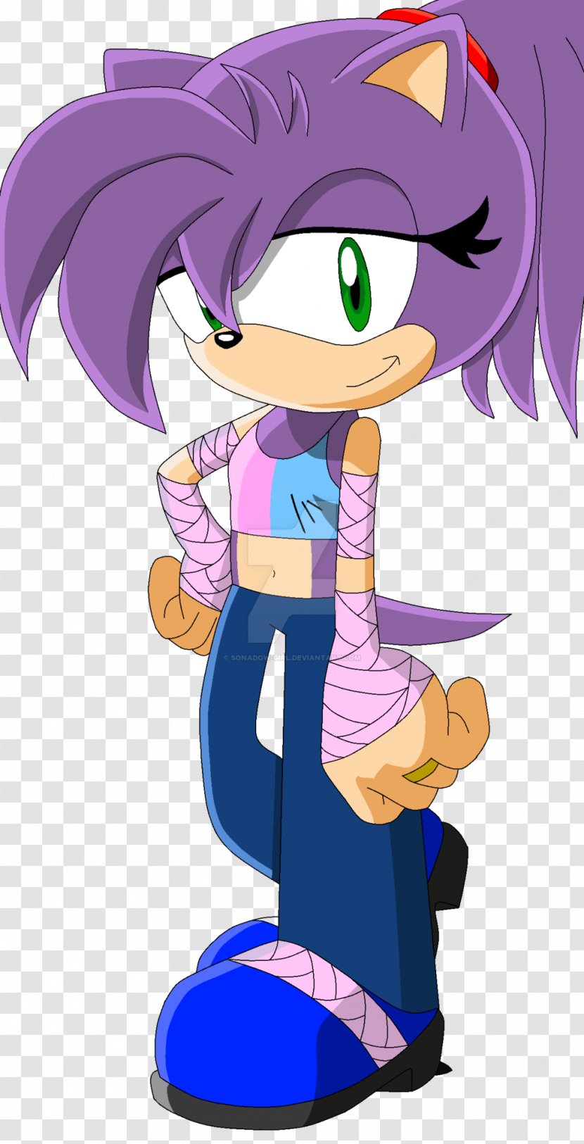 Sonic The Hedgehog Fiction - Tree Transparent PNG