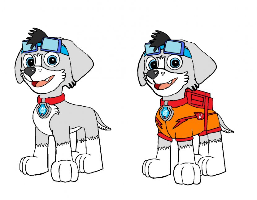 Siberian Husky Puppy Drawing Cuteness Child - Silhouette - Paw Patrol Transparent PNG