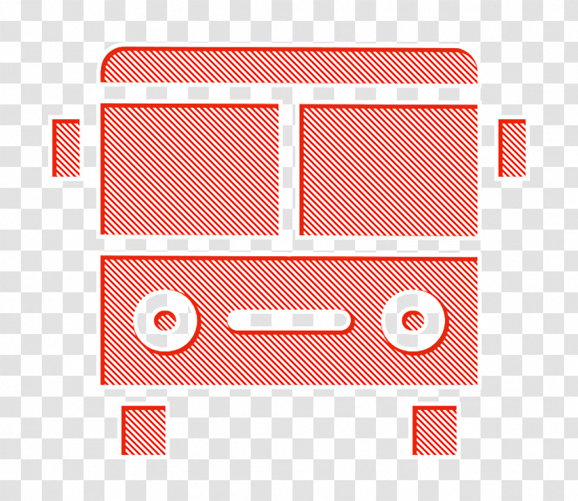 School Icon Bus Icon Transparent PNG