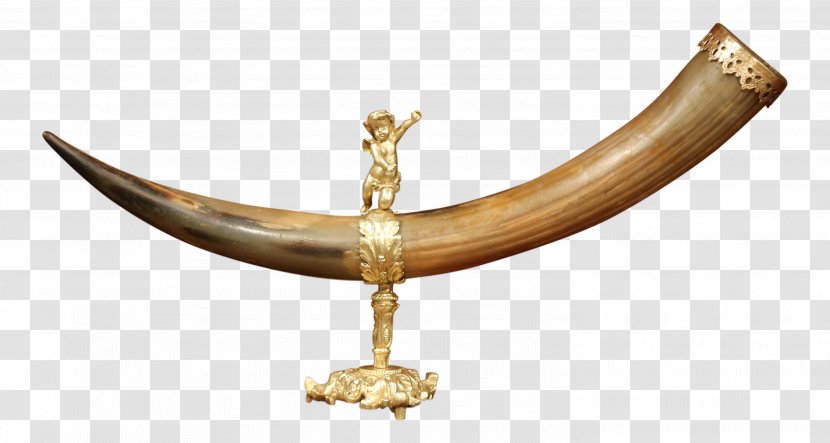 France Drinking Horn Brass Cornucopia - Metal - Bronze Drum Vase Design Transparent PNG
