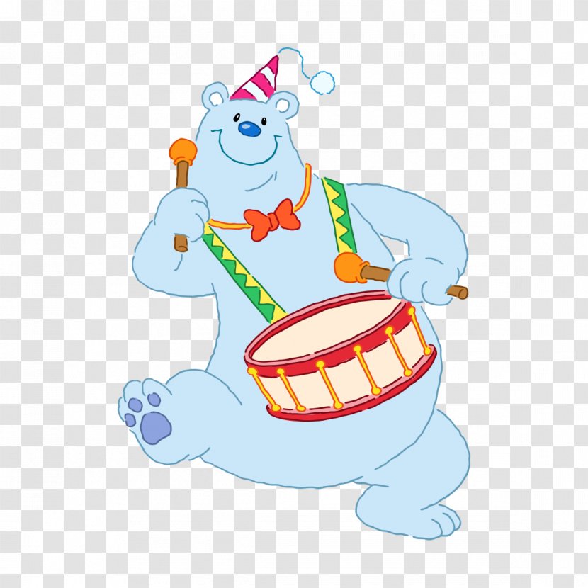 Santa Claus Musical Instrument Snowman Violin - Tree - Polar Bear Cartoon Transparent PNG
