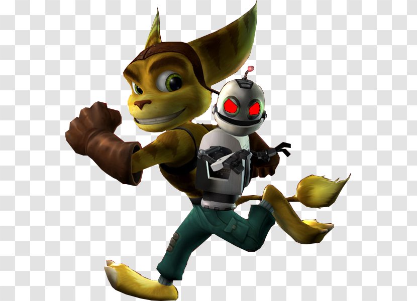 Ratchet: Deadlocked Ratchet & Clank: All 4 One PlayStation All-Stars Battle Royale Size Matters - Clank Transparent PNG