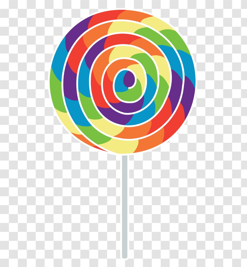 Lollipop Candy Cane Gummy Bear - Color - Rainbow Transparent PNG