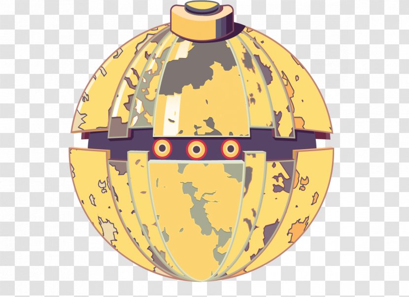 Christmas Ornament - Yellow - Big Bang Transparent PNG