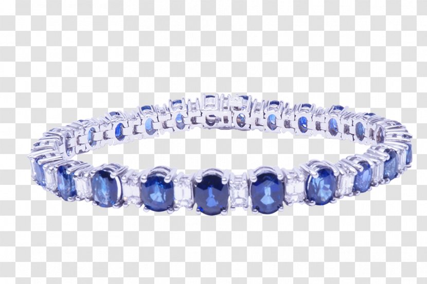 Sapphire Bracelet Bead - Cobalt Blue Transparent PNG