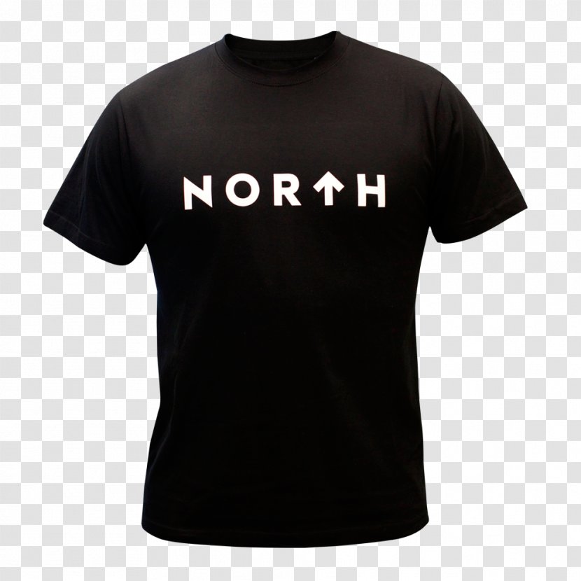 T-shirt Hoodie Polo Shirt Clothing - Black - Text Tees Transparent PNG