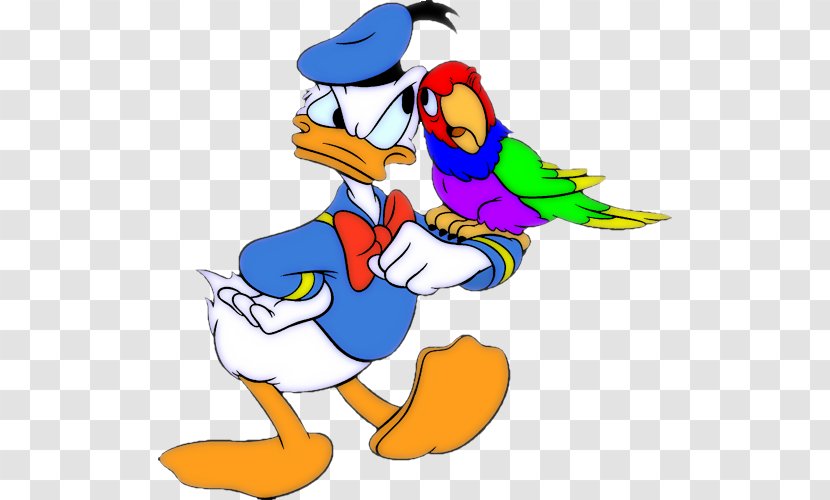 Donald Duck: Goin' Quackers Iago Cartoon - Wing - Duck Transparent PNG