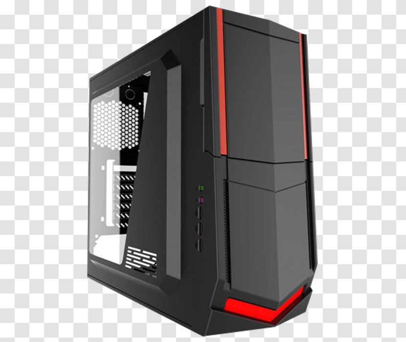 Computer Cases & Housings ATX Gaming System Cooling Parts - Technology - Cpu Case Transparent PNG