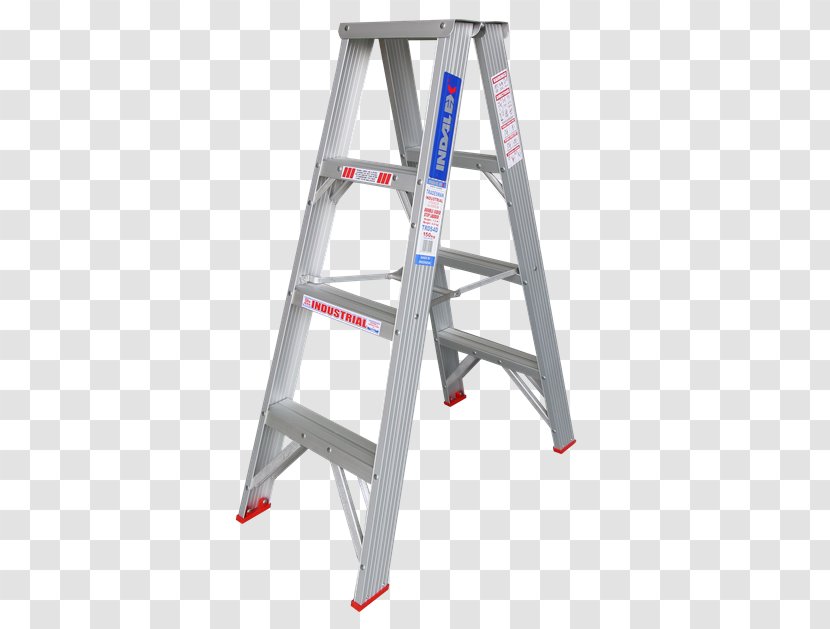 Ladder Aluminium Industry Product Construction - Brisbane - Step Weight Ratings Transparent PNG
