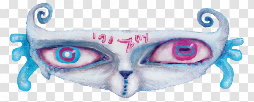 Calavera Glasses Human Skull Taringa! - Blue - Heder Transparent PNG