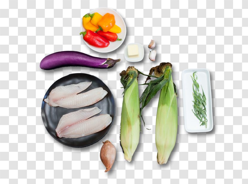 Food Vegetable Dish Eggplant Tilapia Transparent PNG