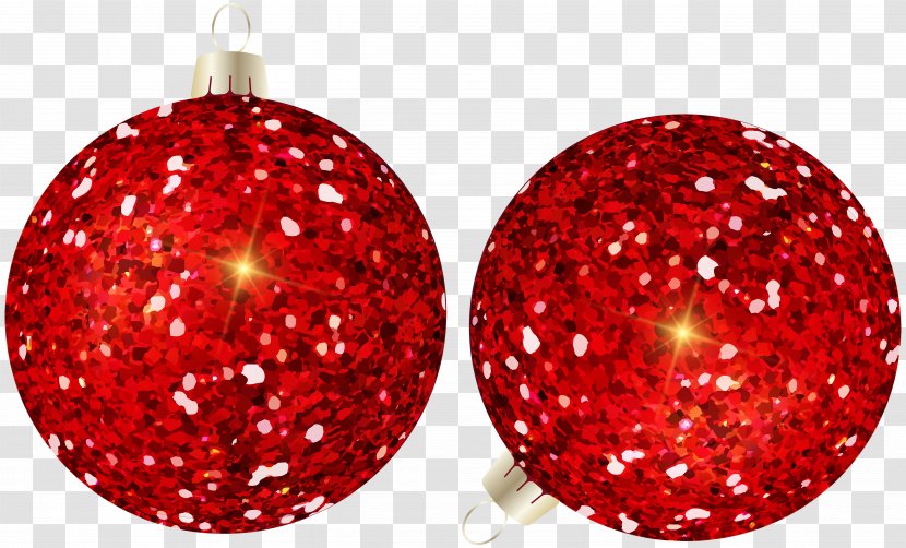 Christmas Balls Red Clip Art Image - Computer Network - Coin Transparent PNG