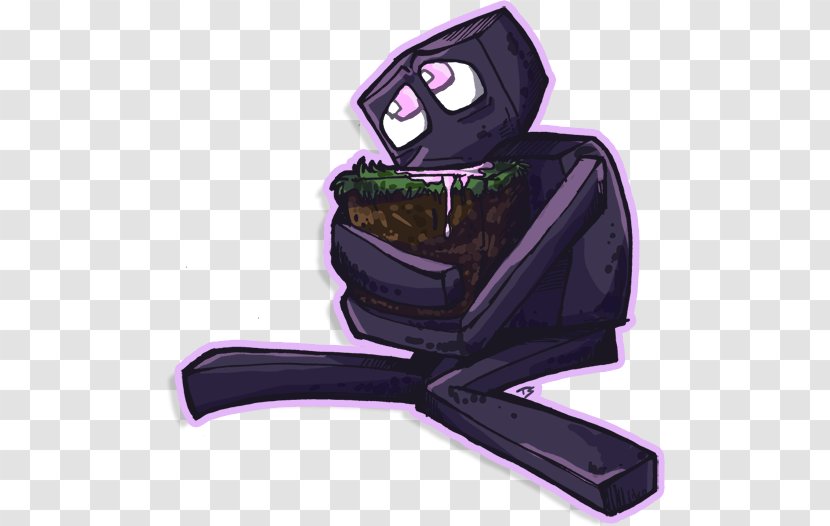 Minecraft Drawing Cuteness Fan Art Enderman - Tree Transparent PNG