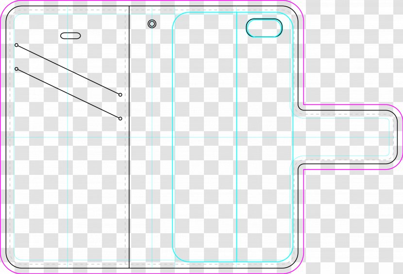 Line Point Angle Pattern - Iphone Transparent PNG