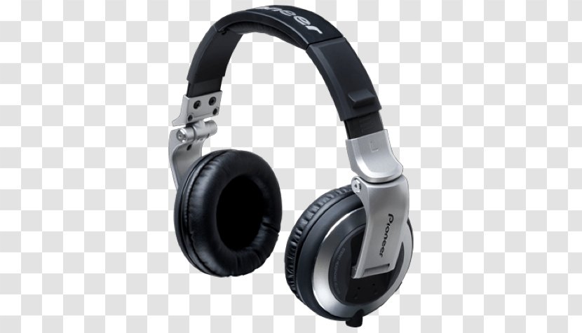 Pioneer HDJ-1500 HDJ-2000MK2 Headphones Audio - Hdjc70 Onear Black - Highend Transparent PNG