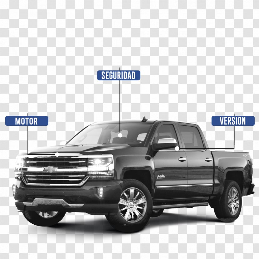 2018 Chevrolet Silverado 1500 2017 Car Pickup Truck - Transport Transparent PNG