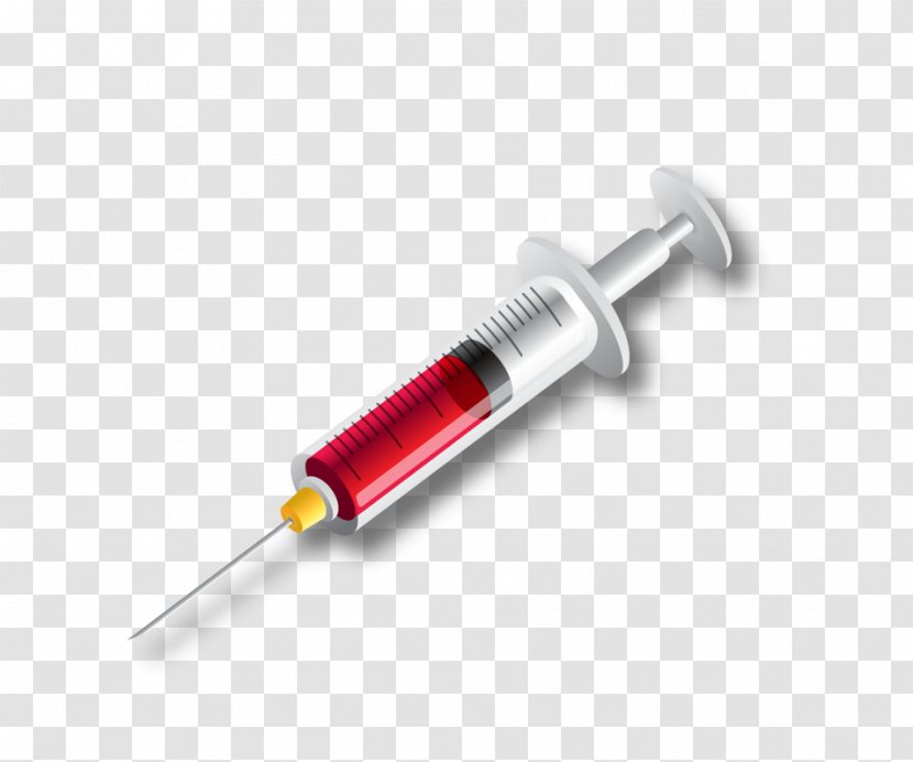 Syringe Injection Hypodermic Needle Transparent PNG