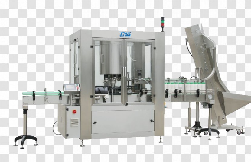 Machine Packaging And Labeling Lid Manufacturing Bottle Transparent PNG