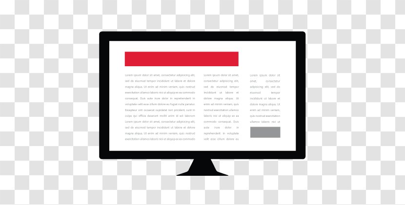 Computer Monitors Brand Font - Monitor - Design Transparent PNG