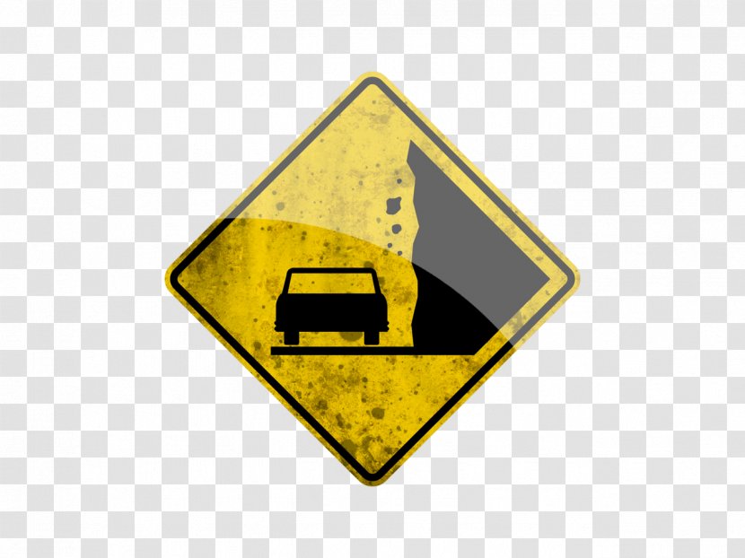 Traffic Sign Warning Stock Photography Rock - Logo Transparent PNG