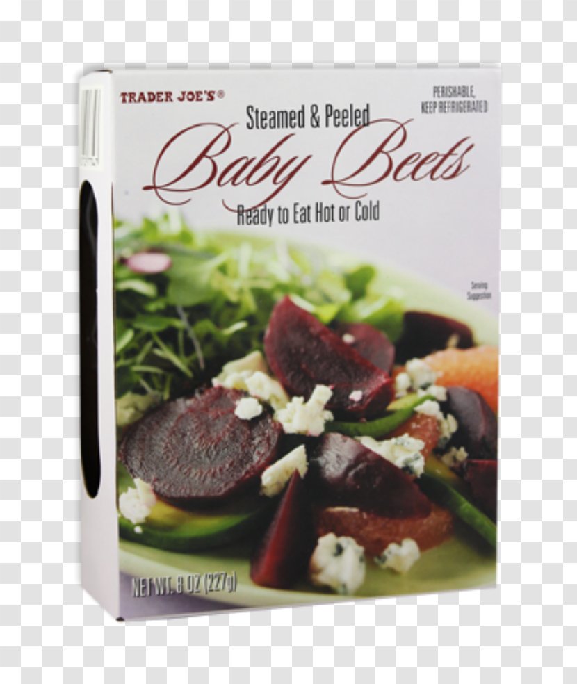 Organic Food Trader Joe's Beetroot Recipe - Nutrition - Salad Transparent PNG