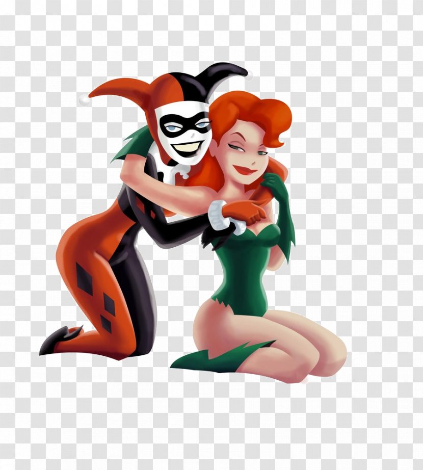 Harley Quinn Poison Ivy Joker Batman Deadshot - Bruce Timm Transparent PNG