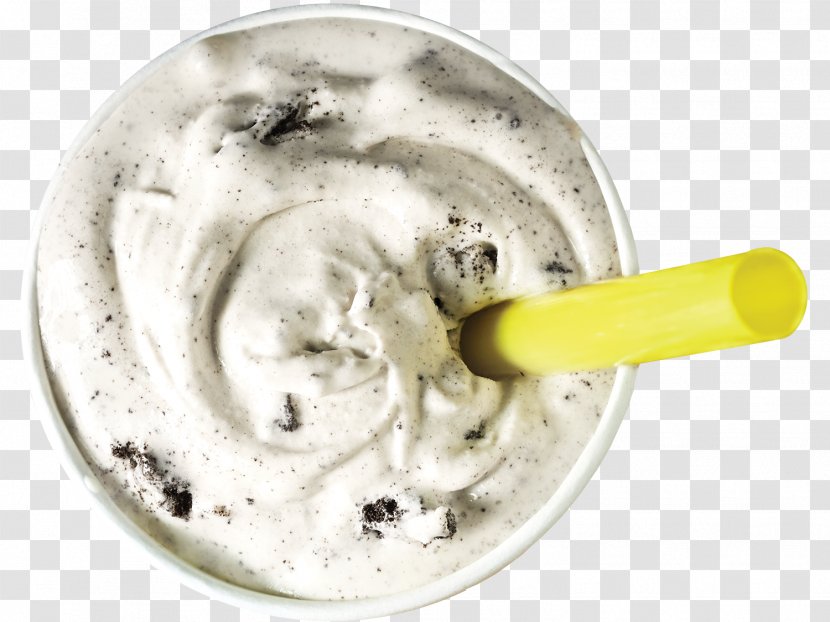 Ice Cream Fast Food Milkshake PDQ Restaurant - Oreo Transparent PNG