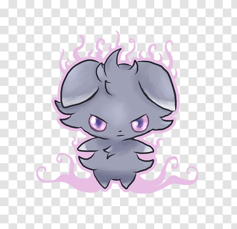 Espurr Pokémon Sun And Moon Drawing - Pink - Mercy Face Transparent PNG