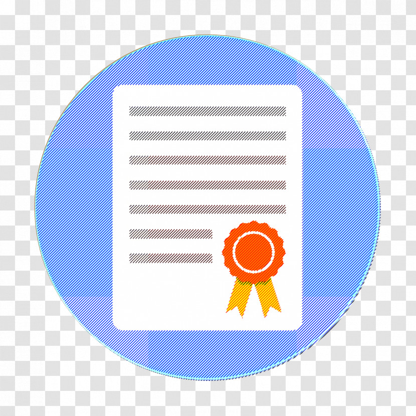Contract Icon Modern Education Icon Diploma Icon Transparent PNG