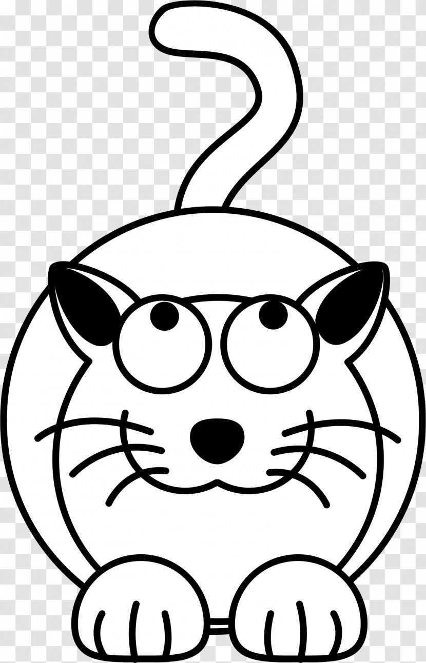 Cat Kitten Drawing Cartoon Clip Art - Head Transparent PNG